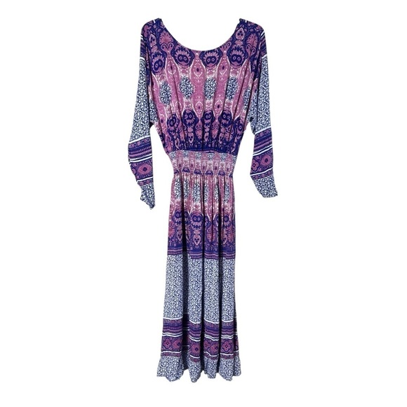 FREE PEOPLE She's A Lady Royal Maxi Dress - Picture 3 of 7